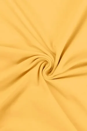 Beperkte Voorraad Uni tricot lichtgeel