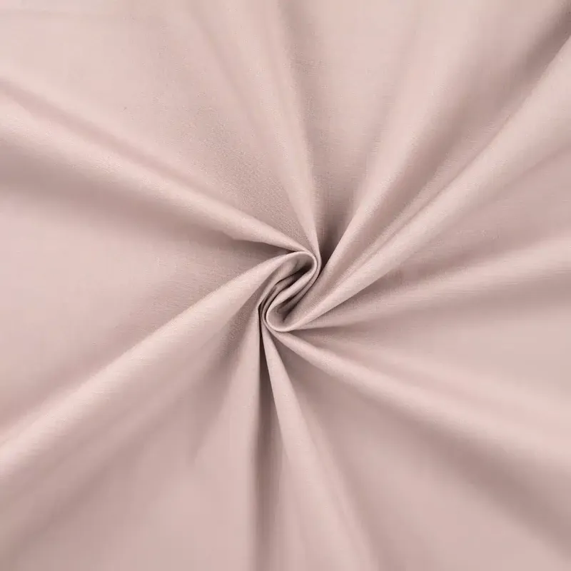 Uni poplin zand Seizoensaanbieding