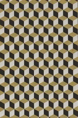 Bestseller Jacquard cube geometric luxury