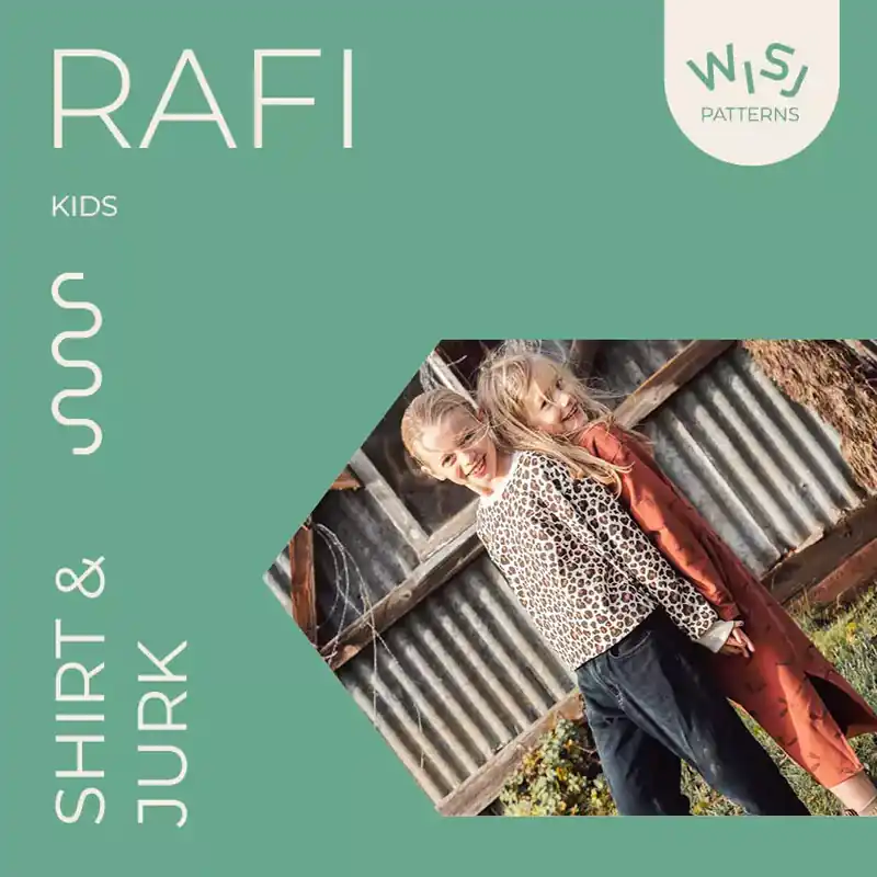 Shop Nu WISJ - Rafi shirt & jurk kids (papieren patroon)