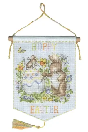 Nu Kopen Borduurpakket Kate Garrett - Hoppy Easter - Bothy Threads