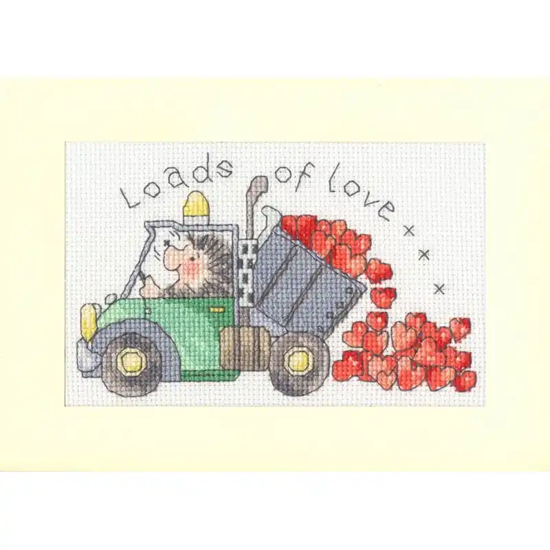 Alleen Vandaag Borduurpakket Margaret Sherry - Loads Of Love - Bothy Threads