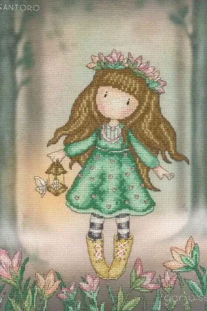 Tijdelijk Beschikbaar Borduurpakket Gorjuss - Woodland Wildflower - Bothy Threads