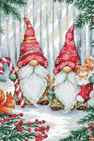 Borduurpakket Forest Friends  - Luca-S Beperkt Aanbod