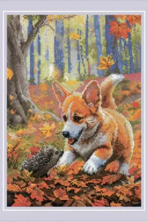 Borduurpakket Meeting in the Forest - RIOLIS Bestel Nu