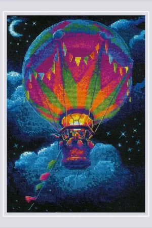 Borduurpakket Hot Air Balloon - RIOLIS Direct Verzonden