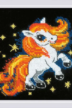 Borduurpakket Fiery Poal - RIOLIS Beperkte Voorraad