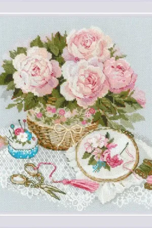 Borduurpakket Time for Stitching - RIOLIS Exclusieve Aanbieding