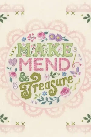 Vrij borduren pakket Cassandra Riley - Make, Mend And Treasure - Bothy Threads Bestseller