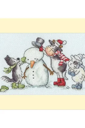 Snelle Levering Borduurpakket Kate Garrett - Hat, Scarf. Gloves! - Bothy Threads