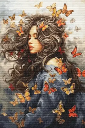 Borduurpakket Passion in Flight - Luca-S Koopje