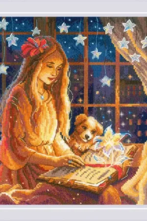 Beperkte Voorraad Borduurpakket Magic Book - RIOLIS