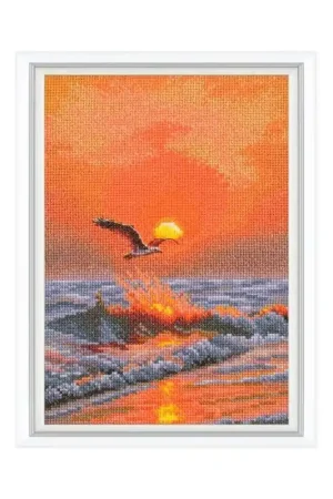 Merkproduct Borduurpakket When the Sun Sets on the Wave - RTO