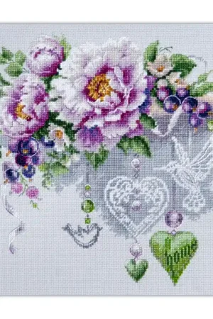 Borduurpakket Floral Decor - Magic Needle Weekendaanbieding