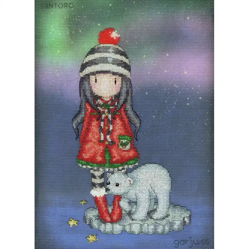 Beperkte Voorraad Borduurpakket Gorjuss - Aurora - Bothy Threads