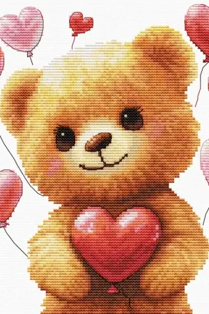 Borduurpakket Love in the Air - Luca-S Flitsaanbieding