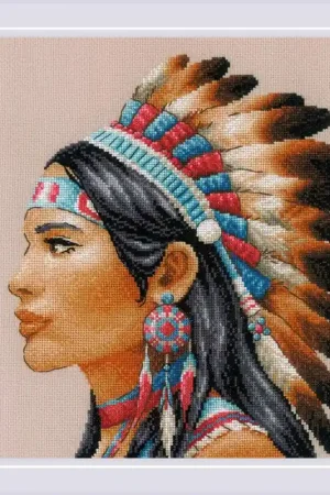 Hete Deal Borduurpakket Amazing Women - America - RIOLIS