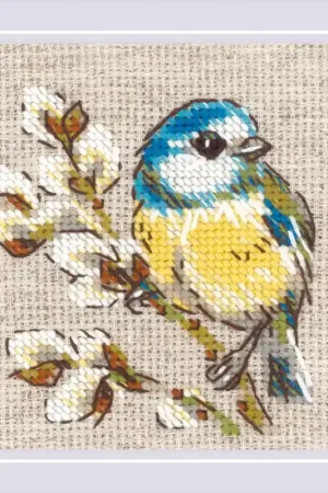 Borduurpakket Titmouse - RIOLIS Merkproduct