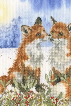 Beperkt Aanbod Borduurpakket Hannah Dale - Winter Solstice - Bothy Threads