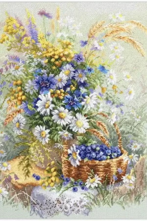 Seizoensaanbieding Borduurpakket On the Forest Glade - Magic Needle