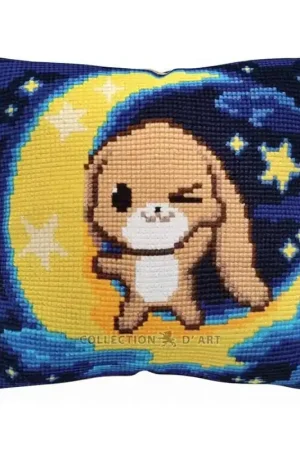 Aanbieding Kussen borduurpakket My Dream-World - Collection d'Art