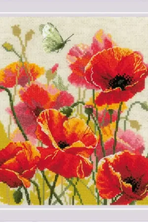 Borduurpakket Color of Flame - RIOLIS Koopje