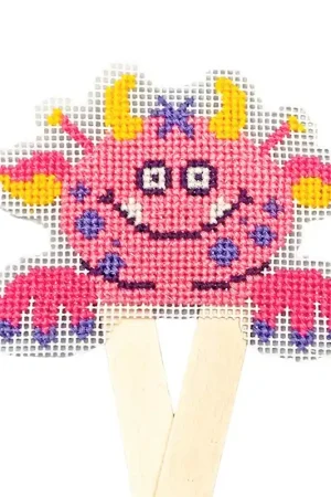 Beperkt Aanbod Borduurpakket Little Stitchers Hop - Mini Monsters - Peggy- Bothy Threads