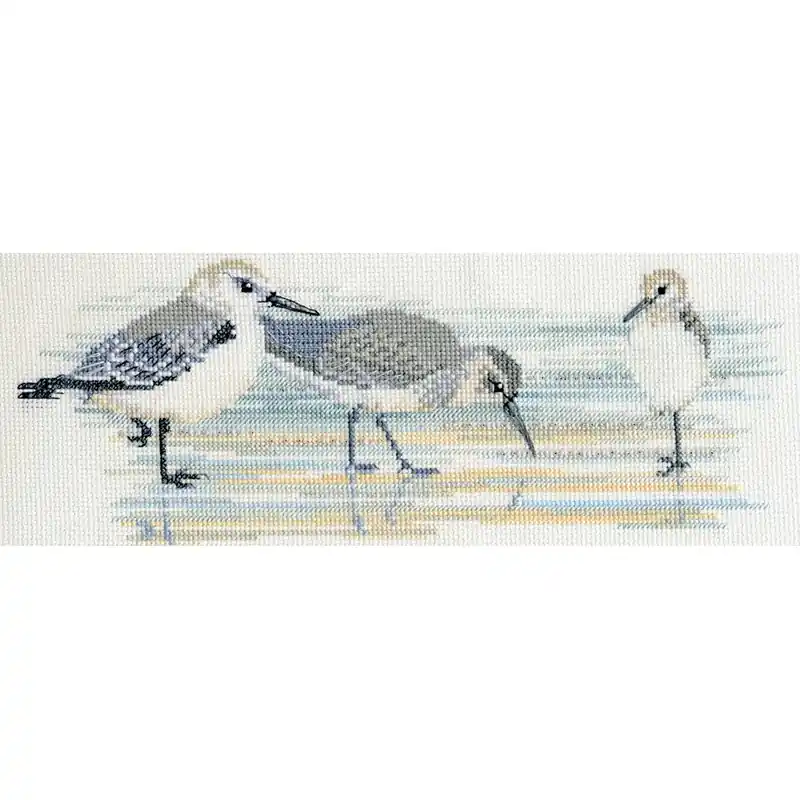 Bestel Nu Borduurpakket Birds - Waders - Bothy Threads