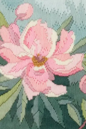 Betrouwbaar Platsteek pakket Long Stitch - Peony- Bothy Threads