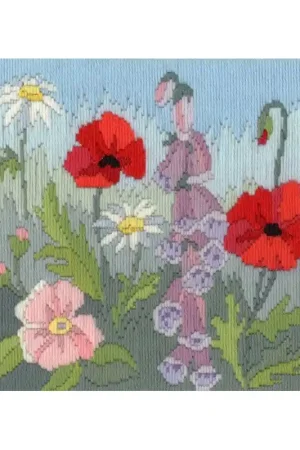 Platsteek pakket Long Stitch Seasons - Summer - Derwentwater Designs Seizoensaanbieding