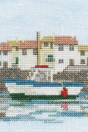 Speciale Aanbieding Borduurpakket Minuets - Harbour- Bothy Threads