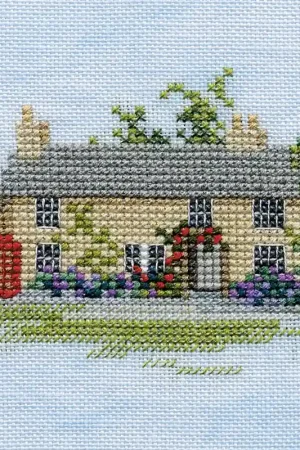 Speciale Aanbieding Borduurpakket Minuets - Rose Cottage- Bothy Threads