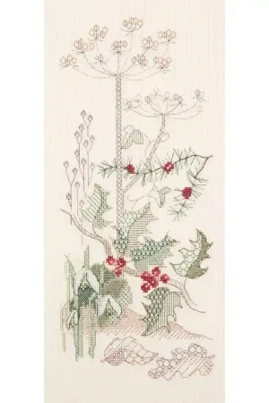 Bestseller Borduurpakket Seasons Panels - Winter - Bothy Threads