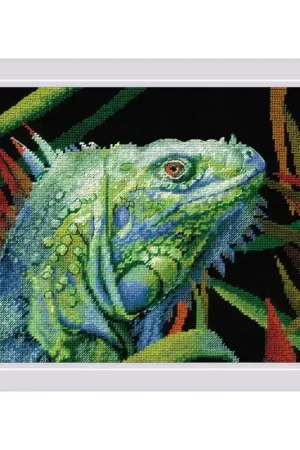 Borduurpakket Iguana - RIOLIS Rechtstreeks Van De Fabrikant
