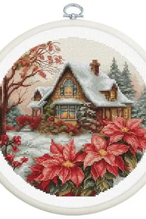 Betrouwbaar Borduurpakket Little House in The Forest - Luca-S