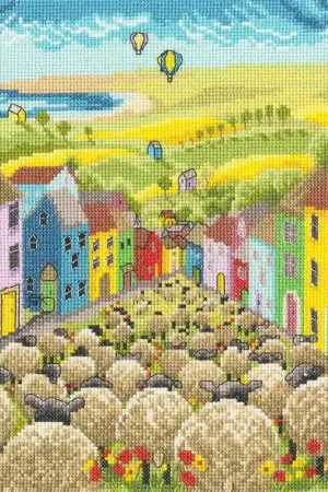 Nieuw Borduurpakket Lucy Pittaway - Wool Meet Again - Bothy Threads