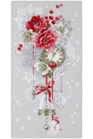 Betaalbaar Borduurpakket Crystal Time - Magic Needle