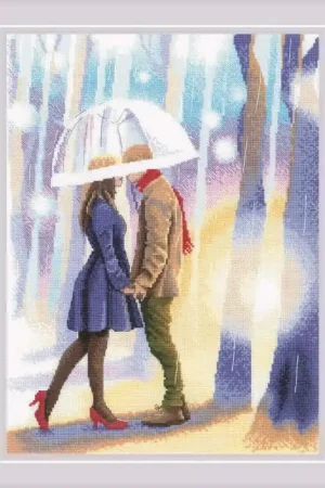 Borduurpakket Love Story - Empathy - RIOLIS Speciale Aanbieding