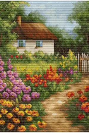 Betaalbaar Borduurpakket The Country House- Luca-S