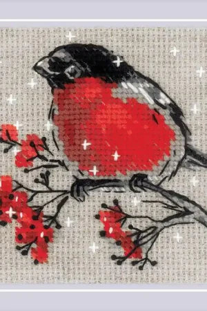 Direct Verzonden Borduurpakket Winter Guest - RIOLIS