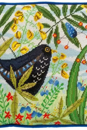 Petit Point borduurpakket Linda Hoskin - Merle Tapestry - Bothy Threads Aanbieding