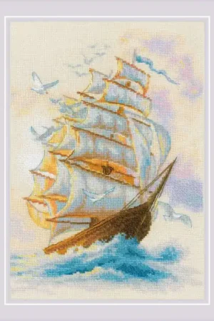 Tijdelijk Beschikbaar Borduurpakket Wandering Wind - RIOLIS