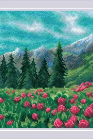 Borduurpakket Mountain Clover - RIOLIS Dagaanbieding