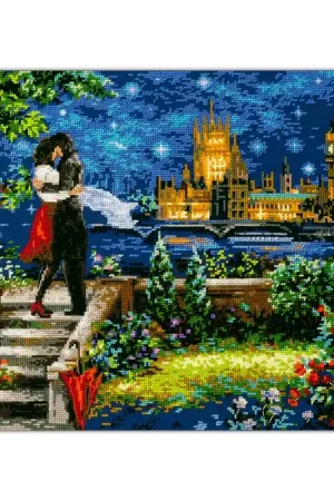 Borduurpakket Date in London - Magic Needle Meest Verkocht