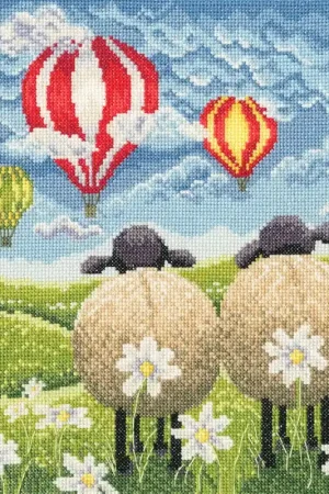 Shop Nu Borduurpakket Lucy Pittaway - A Cheeky Escape - Bothy Threads