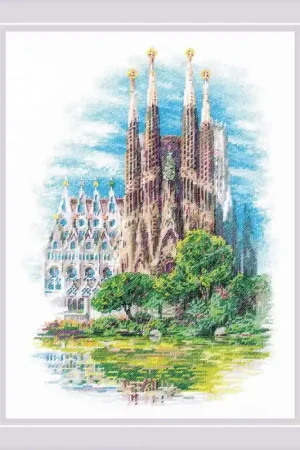 Borduurpakket Sagrada Familia - RIOLIS Express Levering