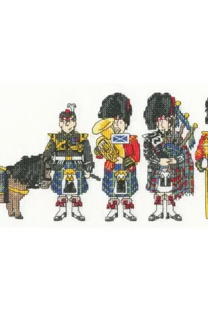 Borduurpakket Alison Gardiner - Flower Of Scotland - Bothy Threads Uitverkoop