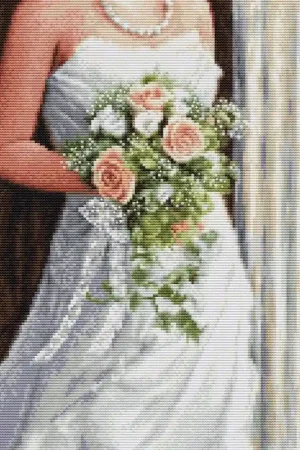 Seizoensaanbieding Borduurpakket The Bride - Luca-S