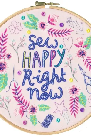 Vrij borduren pakket Lee Foster-Wilson - Sew Happy - Bothy Threads Exclusieve Aanbieding