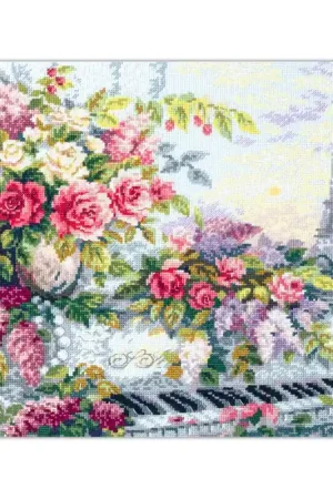 Beperkt Aanbod Borduurpakket Melodies of Paris - Magic Needle